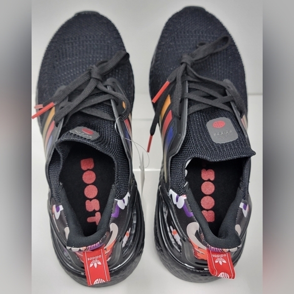 Adidas Mens Size 7 Ultraboost 20 Chinese New Year Black Running Shoes GZ8988 New main image 7